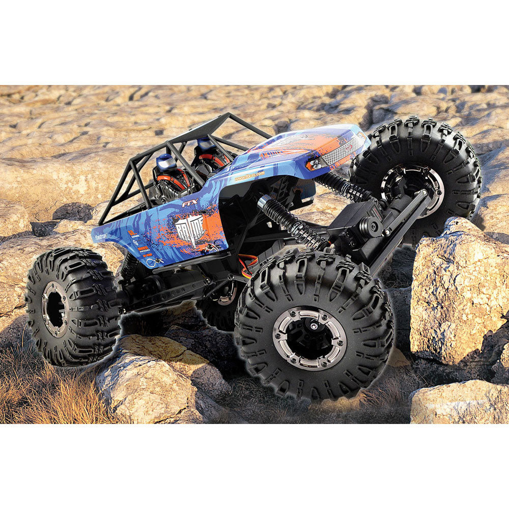FTX Ravine 1/10 4WD 4WS Rock Buggy Crawler RTR RC Car Battery Charger 2.4ghz Radio FTX5574