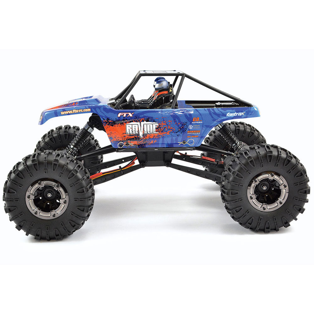 FTX Ravine 1/10 4WD 4WS Rock Buggy Crawler RTR RC Car Battery Charger 2.4ghz Radio FTX5574