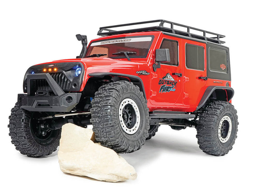 FTX Outback Fury 3.0 4X4 RTR RC Trail Crawler - Red 1:10 5578V3R