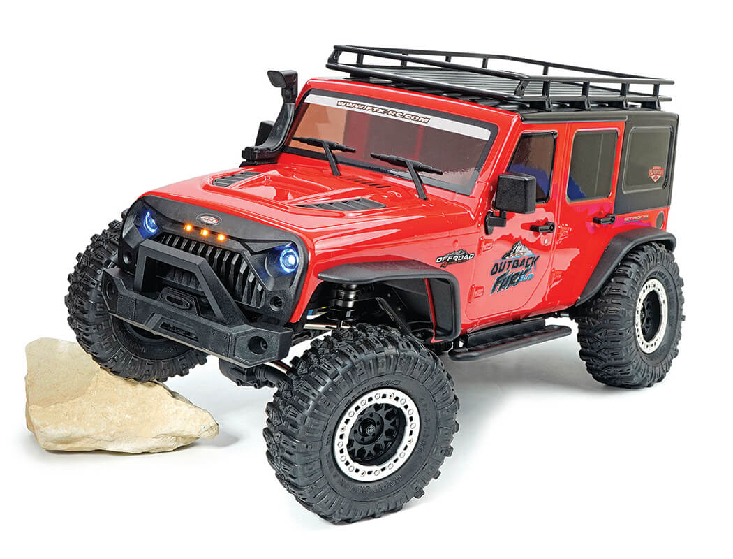 FTX Outback Fury 3.0 4X4 RTR RC Trail Crawler - Red 1:10 5578V3R
