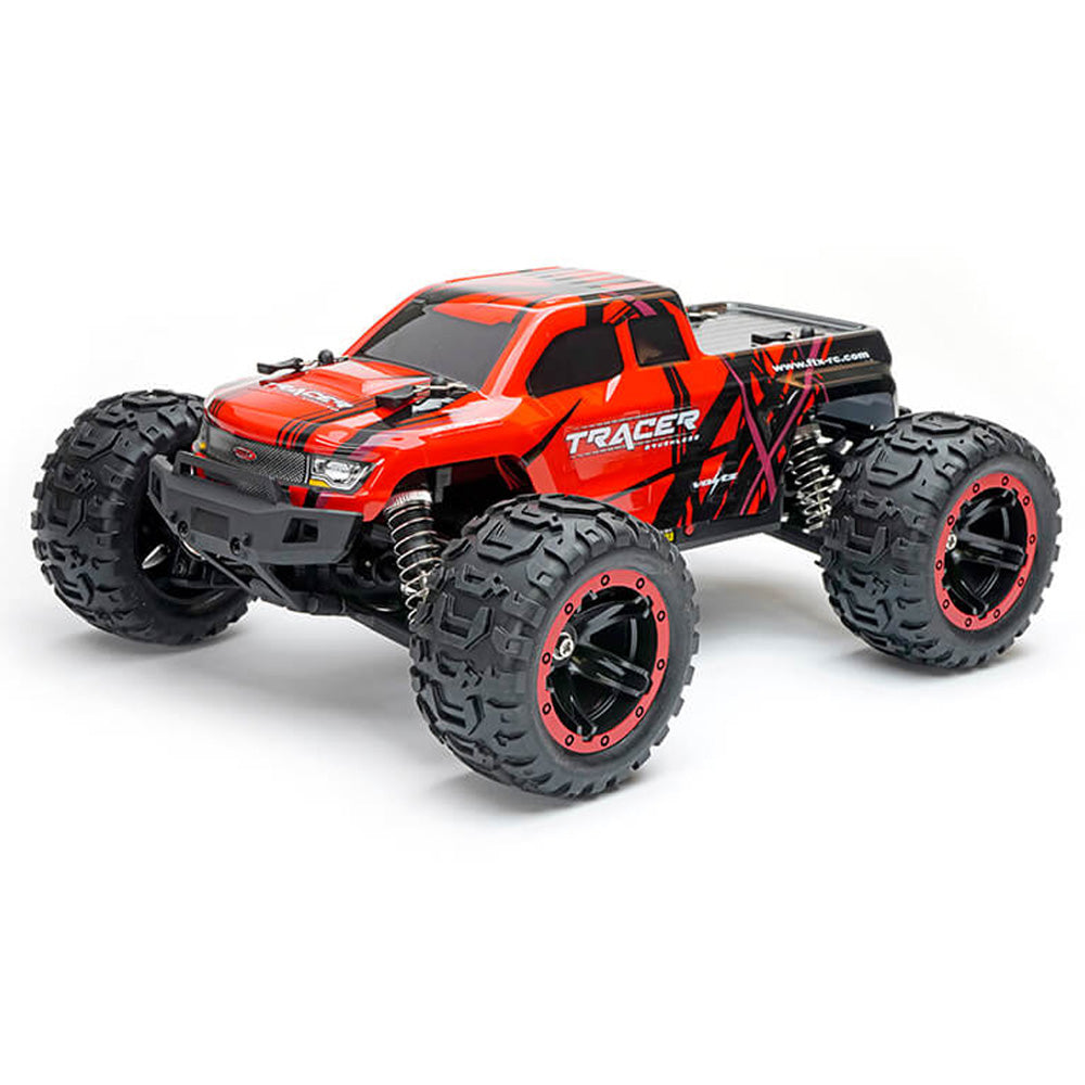 FTX Tracer Monster Truck Brushless 4WD 1:16 RTR RC Car - Red