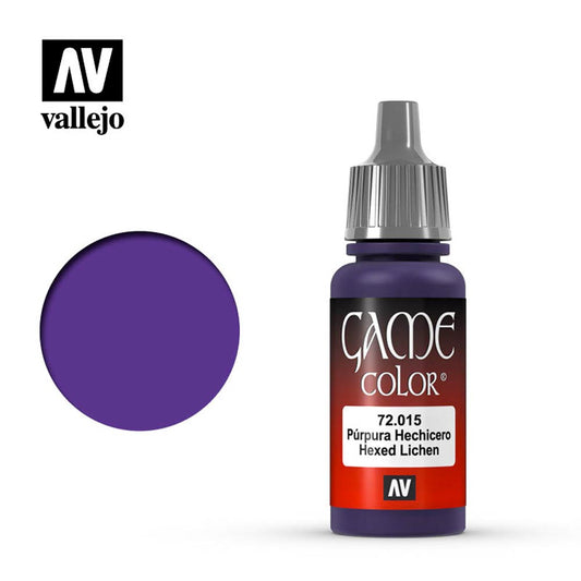 Vallejo Game Colour Hexed Lichen Acrylic Paint 18ml Dropper Bottle 72015