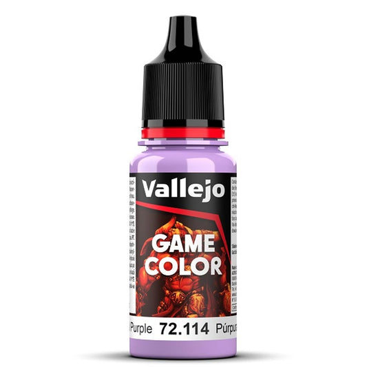 Vallejo Game Colour Lustful Purple Paint 18ml Dropper Bottle 72114