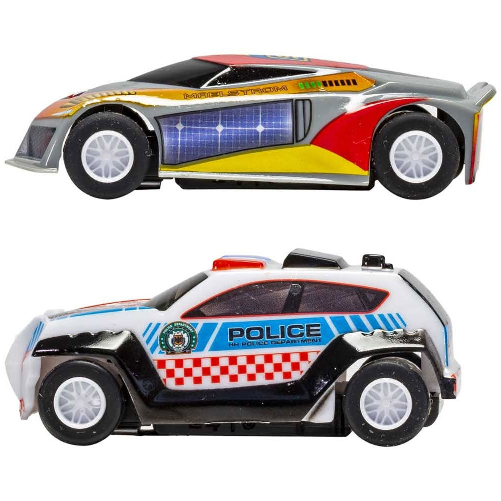 Micro Scalextric Set G1149 G1149M Law Enforcer Mains Powered Race Set