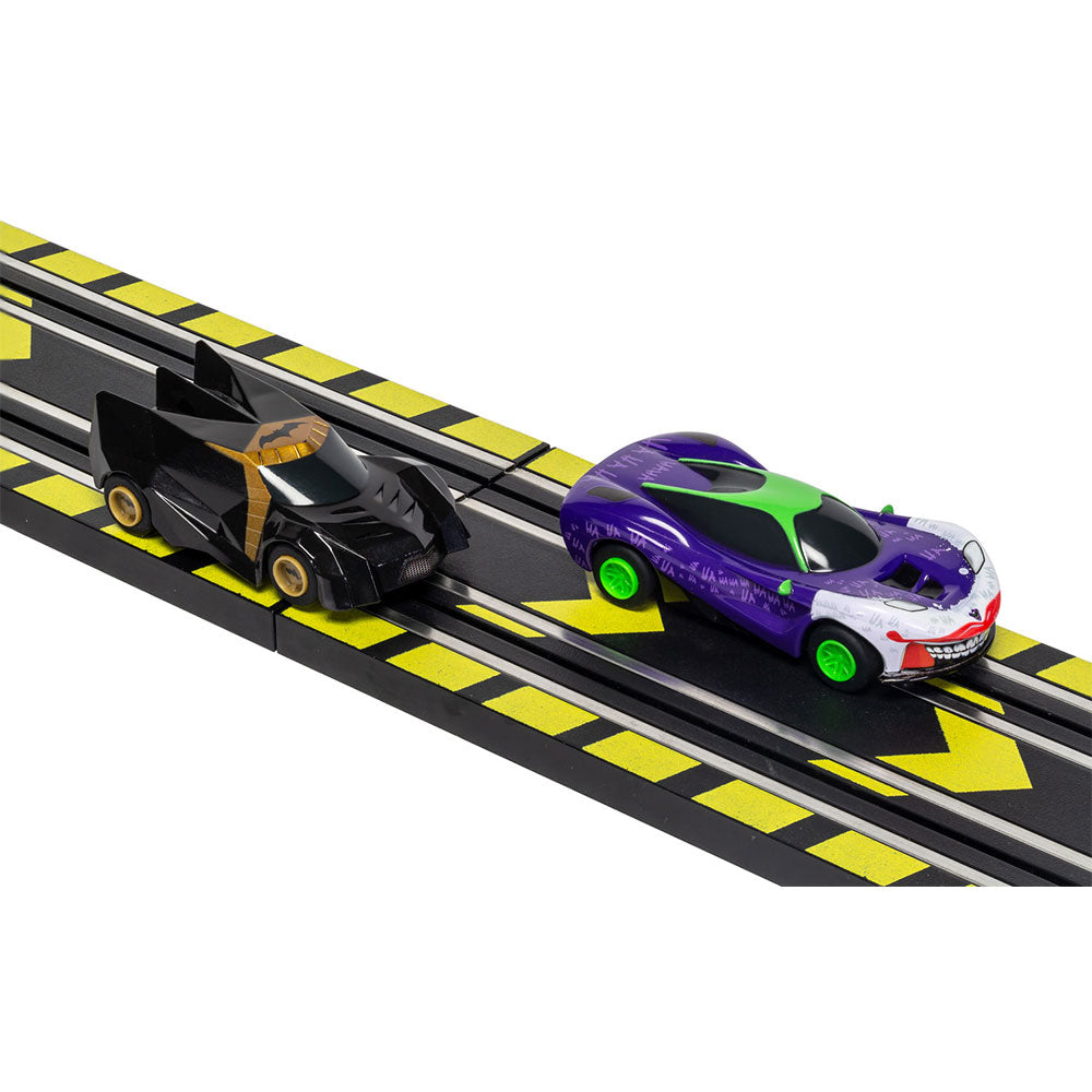 Micro Scalextric Set G1155 G1155M Batman vs Joker Battery Powered Set