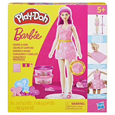Play-Doh Barbie Fashion Accessories - Hearts & Hair