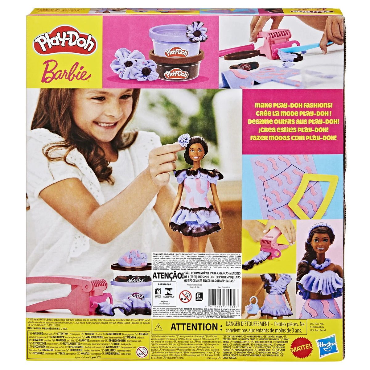 Play-Doh Barbie Fashion Accessories - Fashionista Ruffles - image 2