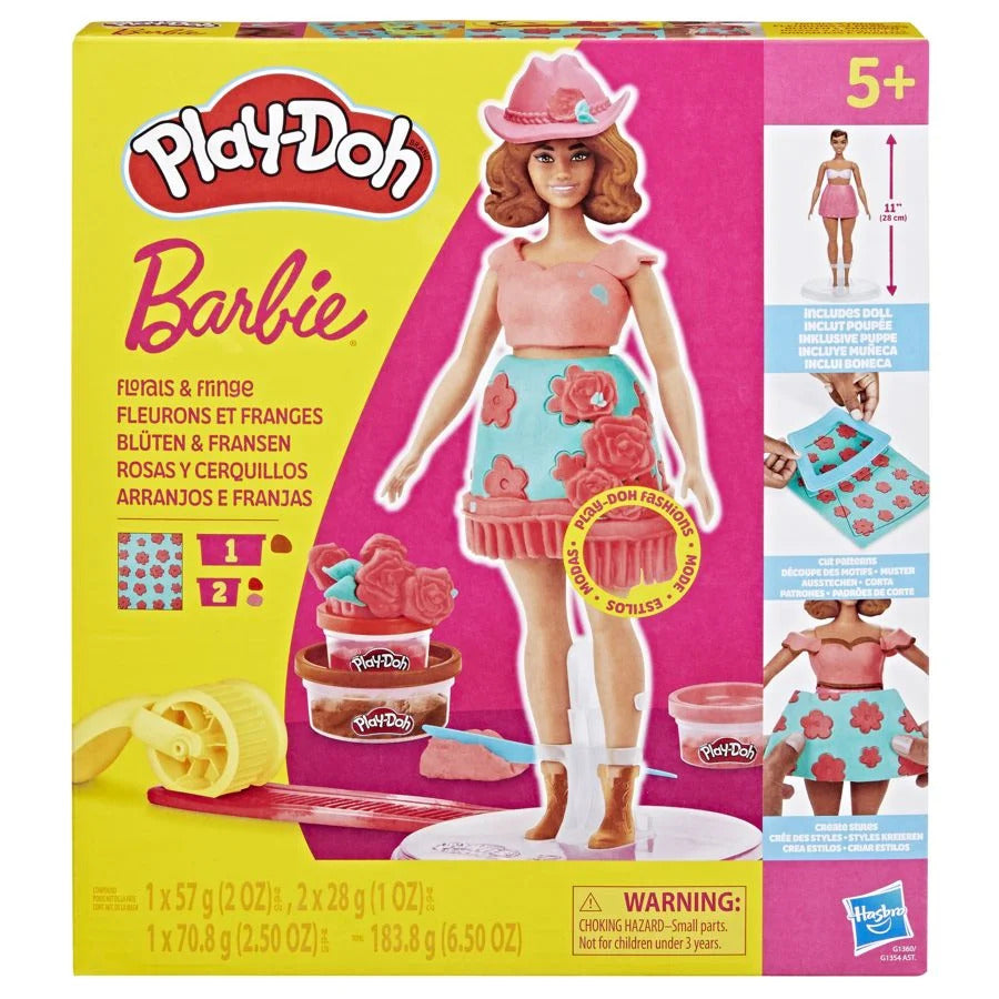 Play-Doh Barbie Fashion Accessories - Florals & Fringe