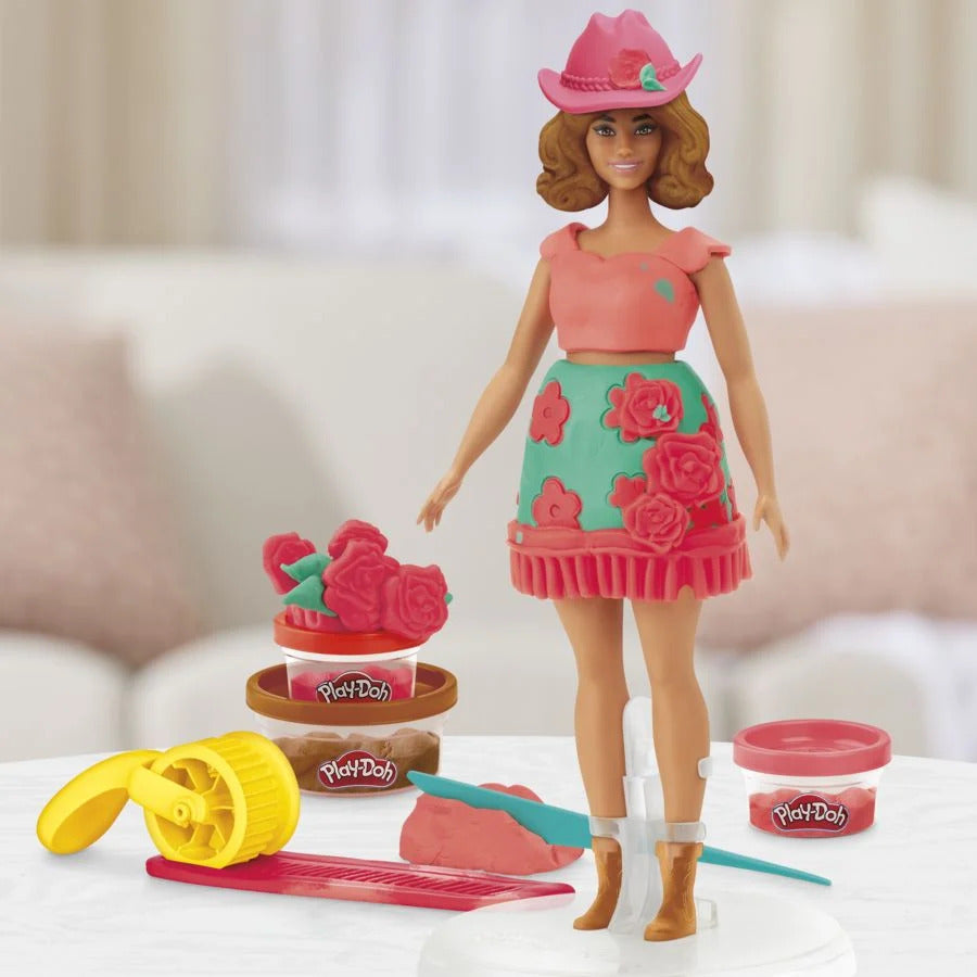Play-Doh Barbie Fashion Accessories - Florals & Fringe