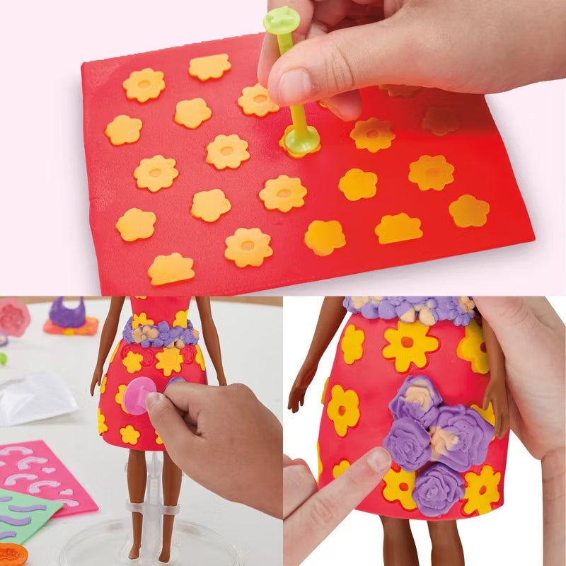 Play-Doh Barbie Flowers & Florals Pattern Sheets Accessory