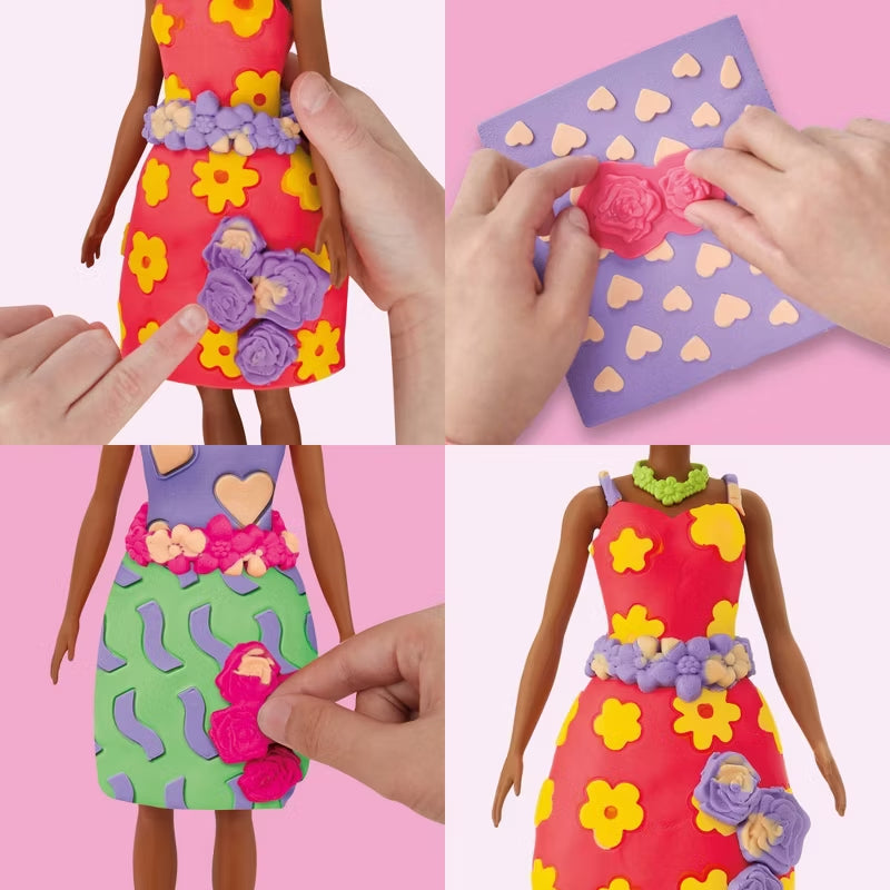 Play-Doh Barbie Flowers & Florals Pattern Sheets Accessory
