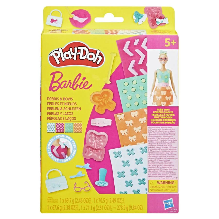 Play-Doh Barbie Pearls & Bows Pattern Sheets Accessory