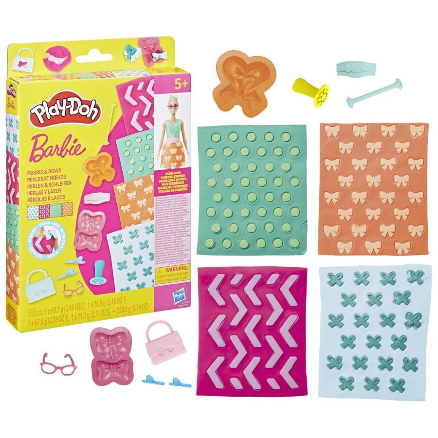 Play-Doh Barbie Pearls & Bows Pattern Sheets Accessory