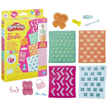 Play-Doh Barbie Pearls & Bows Pattern Sheets Accessory