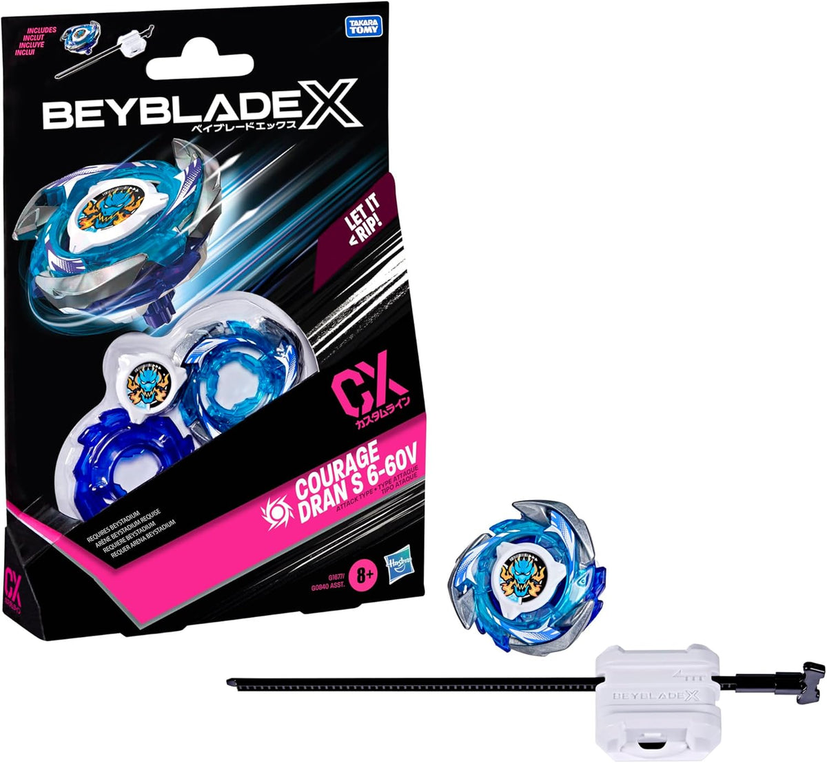 Beyblade X Courage Dran S 6-60V CX Starter Pack G1677