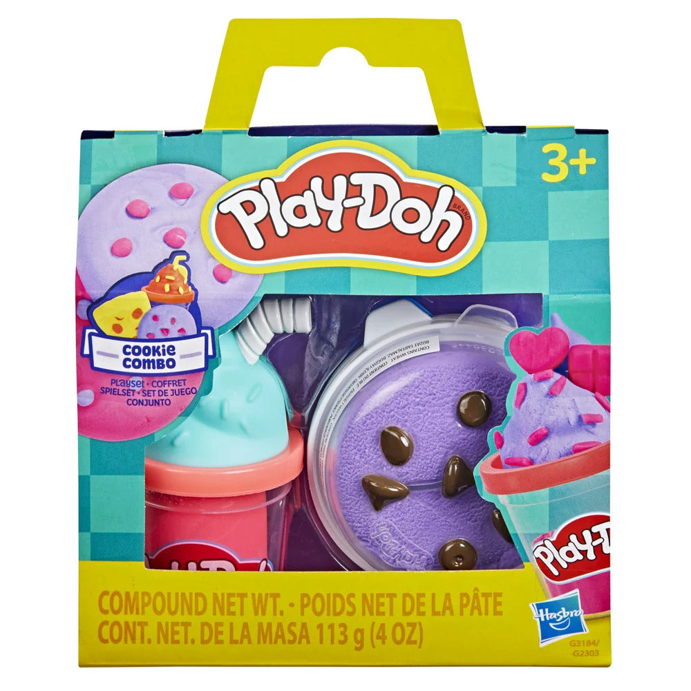 Play-Doh Cookie Combo Treats-To-Go Playset Sensory Toy