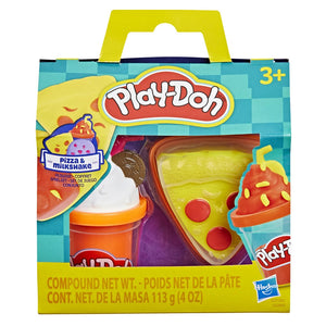 Play-Doh Pizza & Milkshake Treats-To-Go Playset Sensory Toy