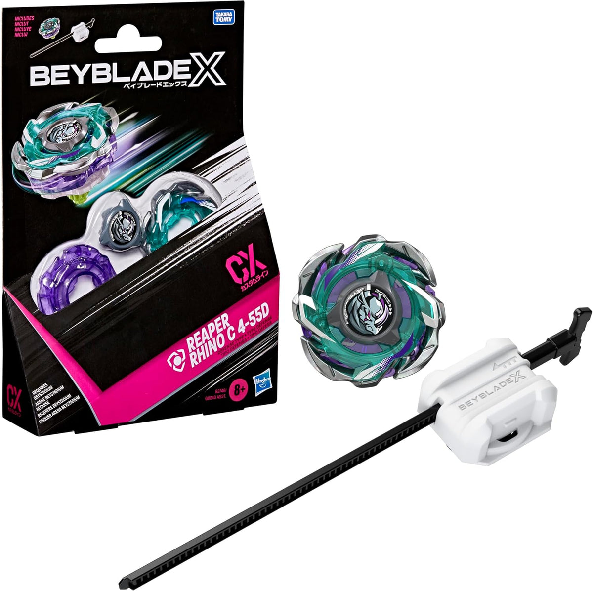Beyblade X Reaper Rhino C 4-55D CX Starter Pack G2746