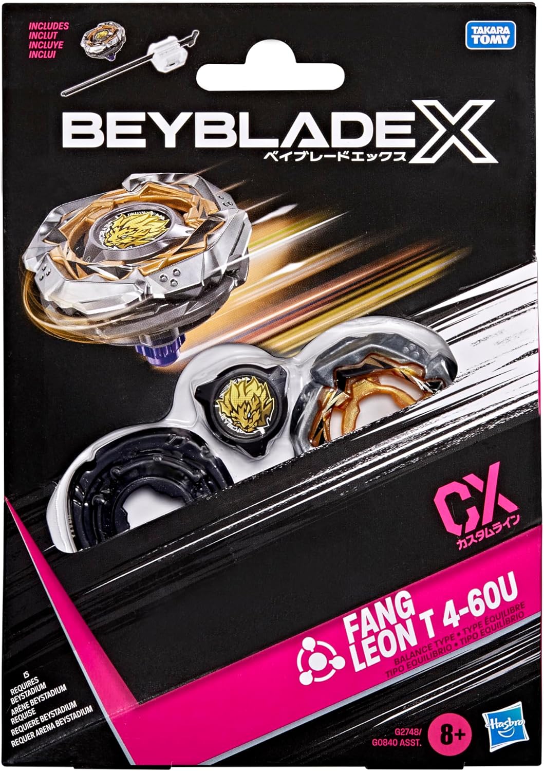 Beyblade X Fang Leon T 4-60U CX Starter Pack G2748