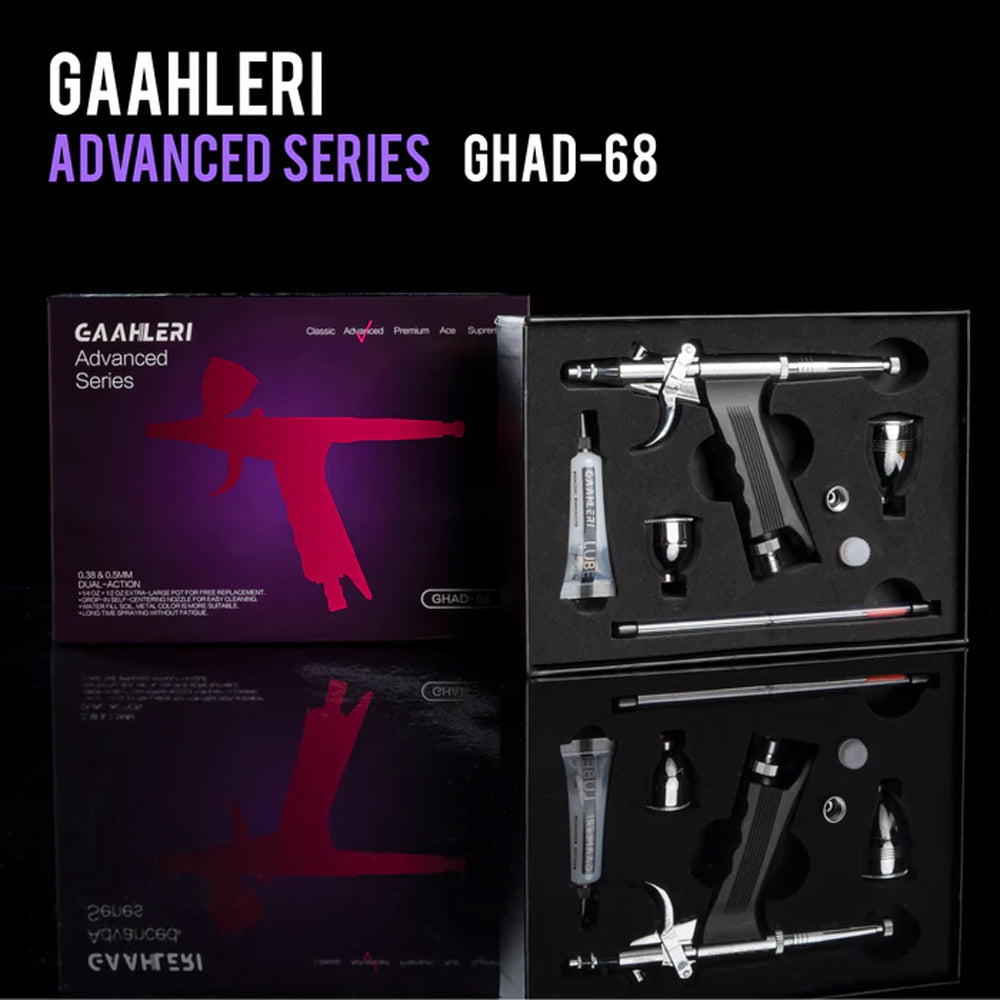 Gaahleri GHAD-68 Advanced Series Pistol-Trigger Airbrush 0.38mm & 0.5mm 40140