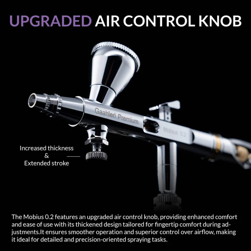 Gaahleri GHPM Mobius 0.2mm Premium Series Airbrush 40850
