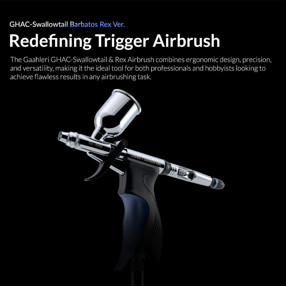 Gaahleri GHAC-Swallowtail x Barbatos Rex Airbrush Premium Compressor Bundle Kit