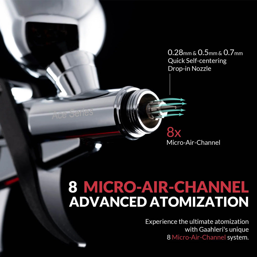 Gaahleri GHAC-Swallowtail x Studio G Version Ace Series Airbrush