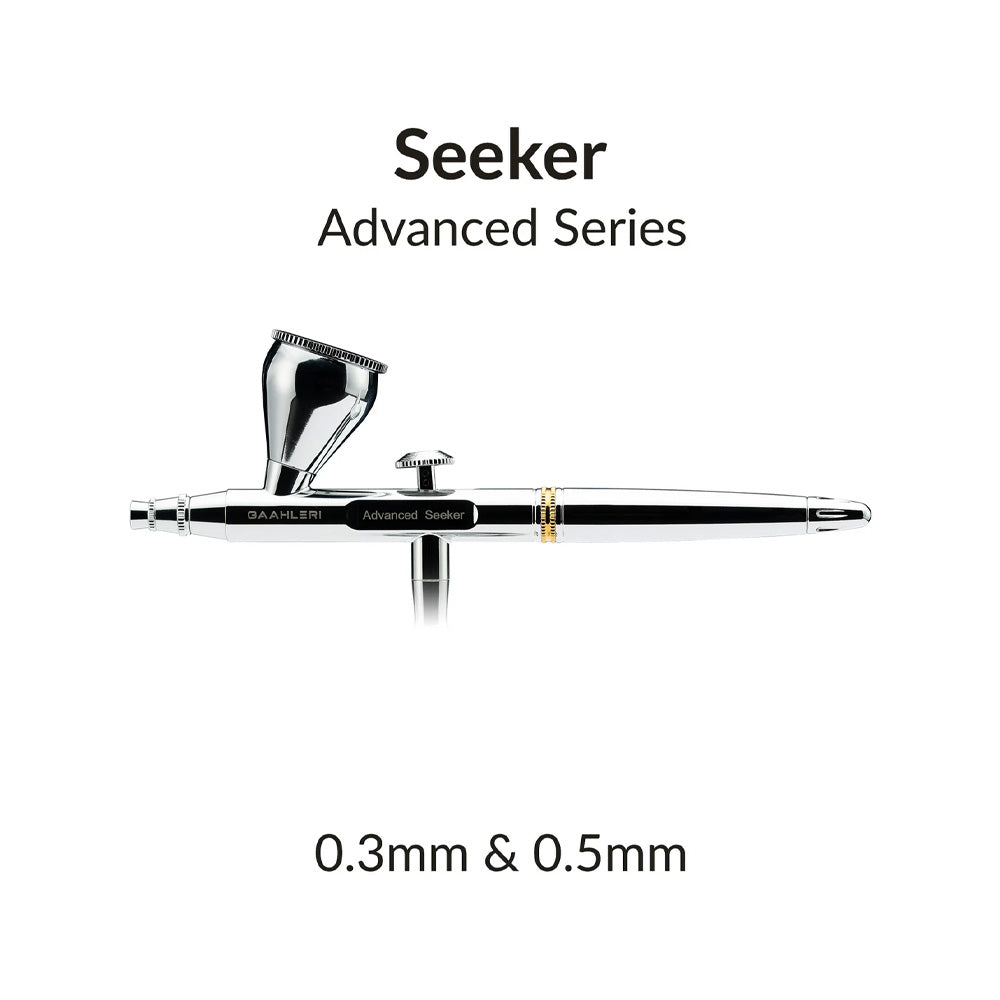 Gaahleri Seeker 0.3 & 0.5mm Airbrush Premium Compressor Bundle Kit