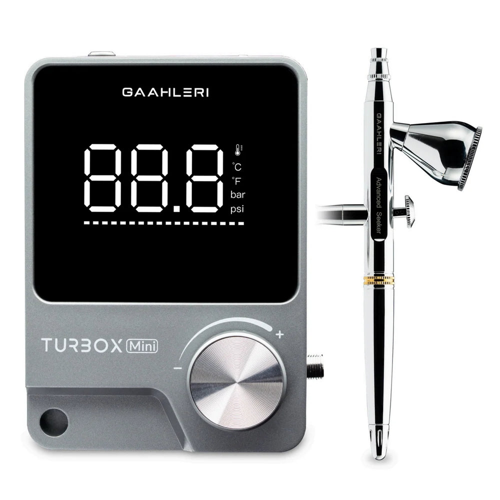 Gaahleri Ambition Series TurboX Mini Compressor & Seeker 0.3mm Airbrush 47613