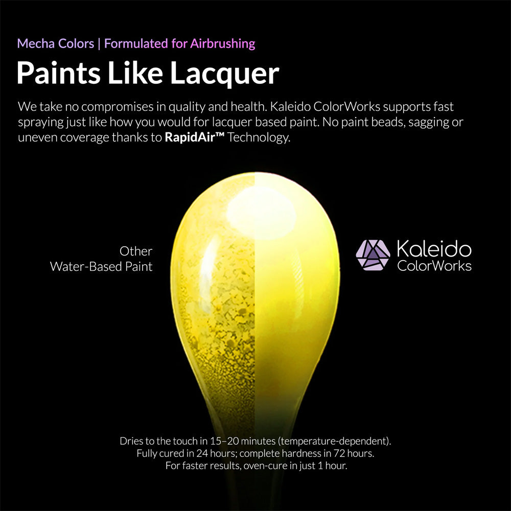 Gaahleri Kaleido ColorWorks: 24-Colour Mecha Acrylic Paint Set 48696