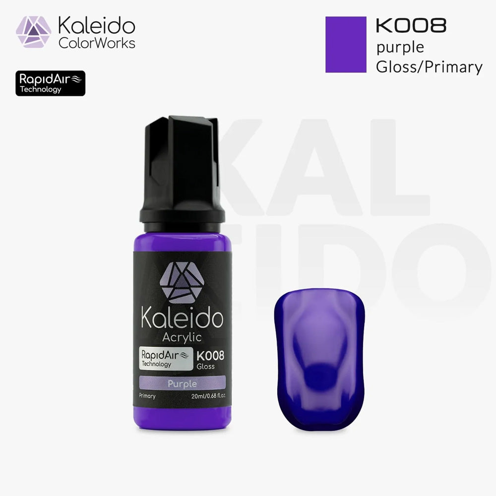 Gaahleri Kaleido ColorWorks K008 Purple 20ml Acrylic Airbrush Paint