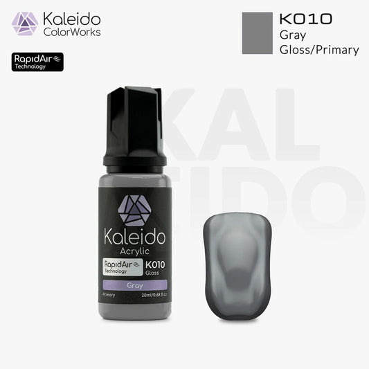 Gaahleri Kaleido ColorWorks K010 Gray 20ml Acrylic Airbrush Paint
