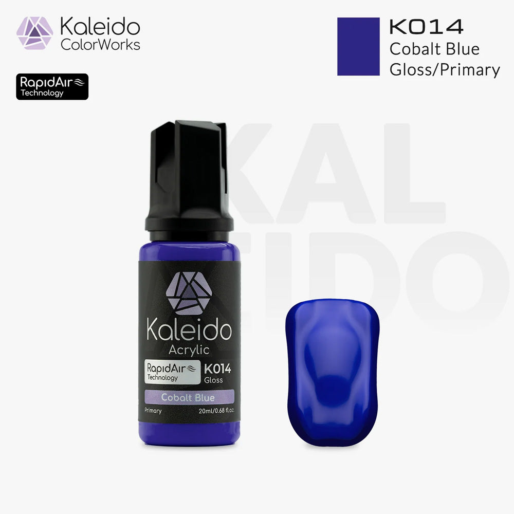 Gaahleri Kaleido ColorWorks K014 Cobalt Blue 20ml Acrylic Airbrush Paint