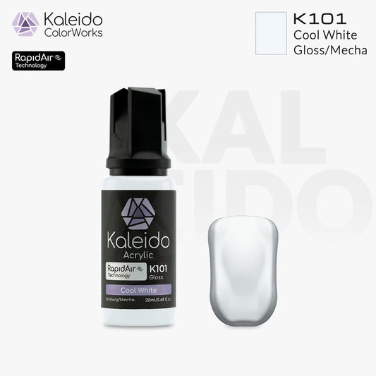 Gaahleri Kaleido ColorWorks K101 Cool White 20ml Acrylic Airbrush Paint