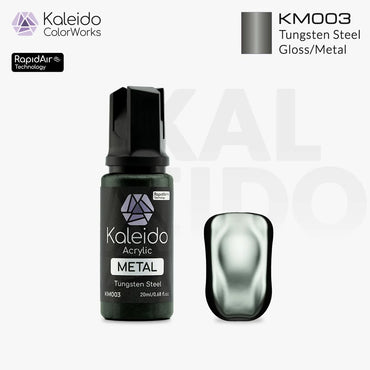 Gaahleri Kaleido ColorWorks KM003 Tungsten Steel 20ml Acrylic Airbrush Paint