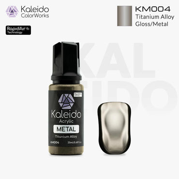 Gaahleri Kaleido ColorWorks KM004 Titanium Alloy 20ml Acrylic Airbrush Paint
