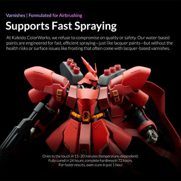 Gaahleri Kaleido ColorWorks Semi-Goss Varnish Clear Coat 210ml KV202