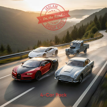 Jadlam 'On the Road' Group Build 2025 - Four Car Pack & Starter Tools Bundle