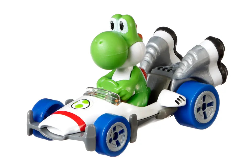 Hot Wheels Mario Kart Yoshi B-Dasher 1:64 Vehicle Age 3+ Mattel GBG29