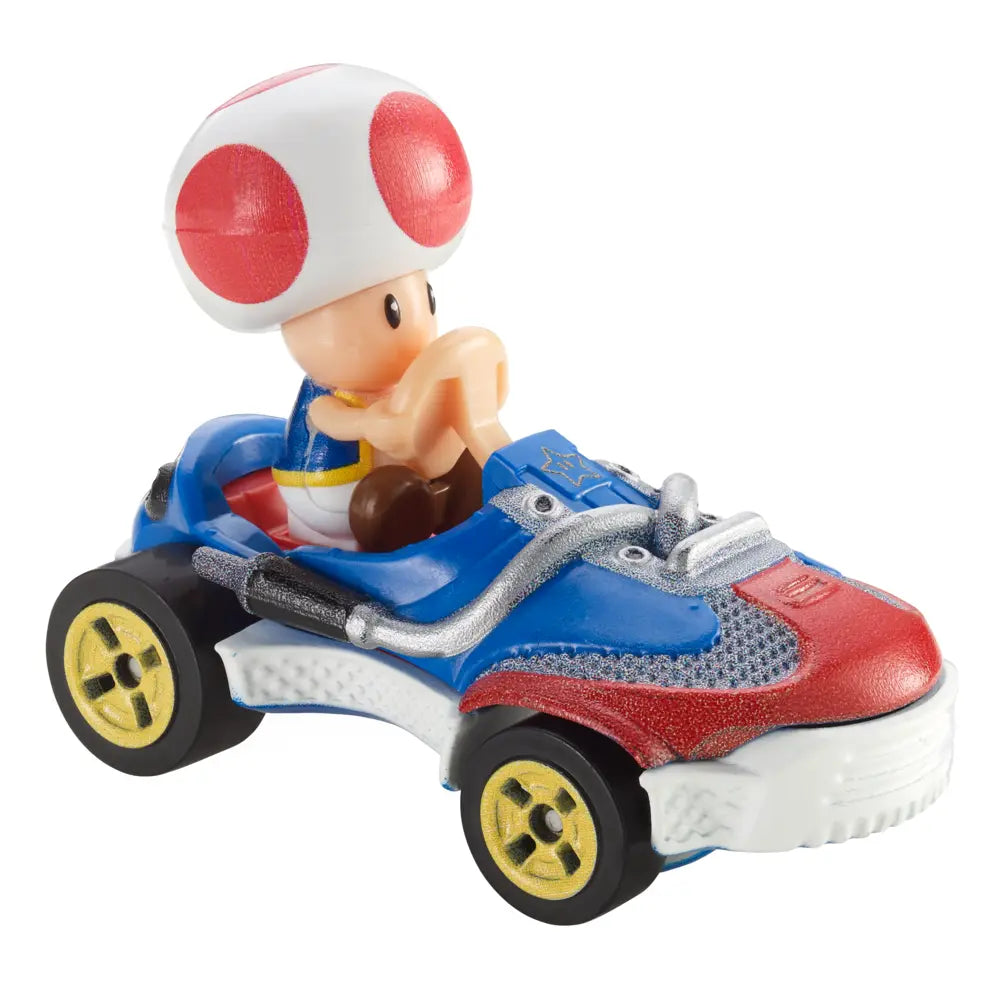 Hot Wheels Mario Kart Toad Sneeker 1:64 Vehicle Age 3+ Mattel GBG30
