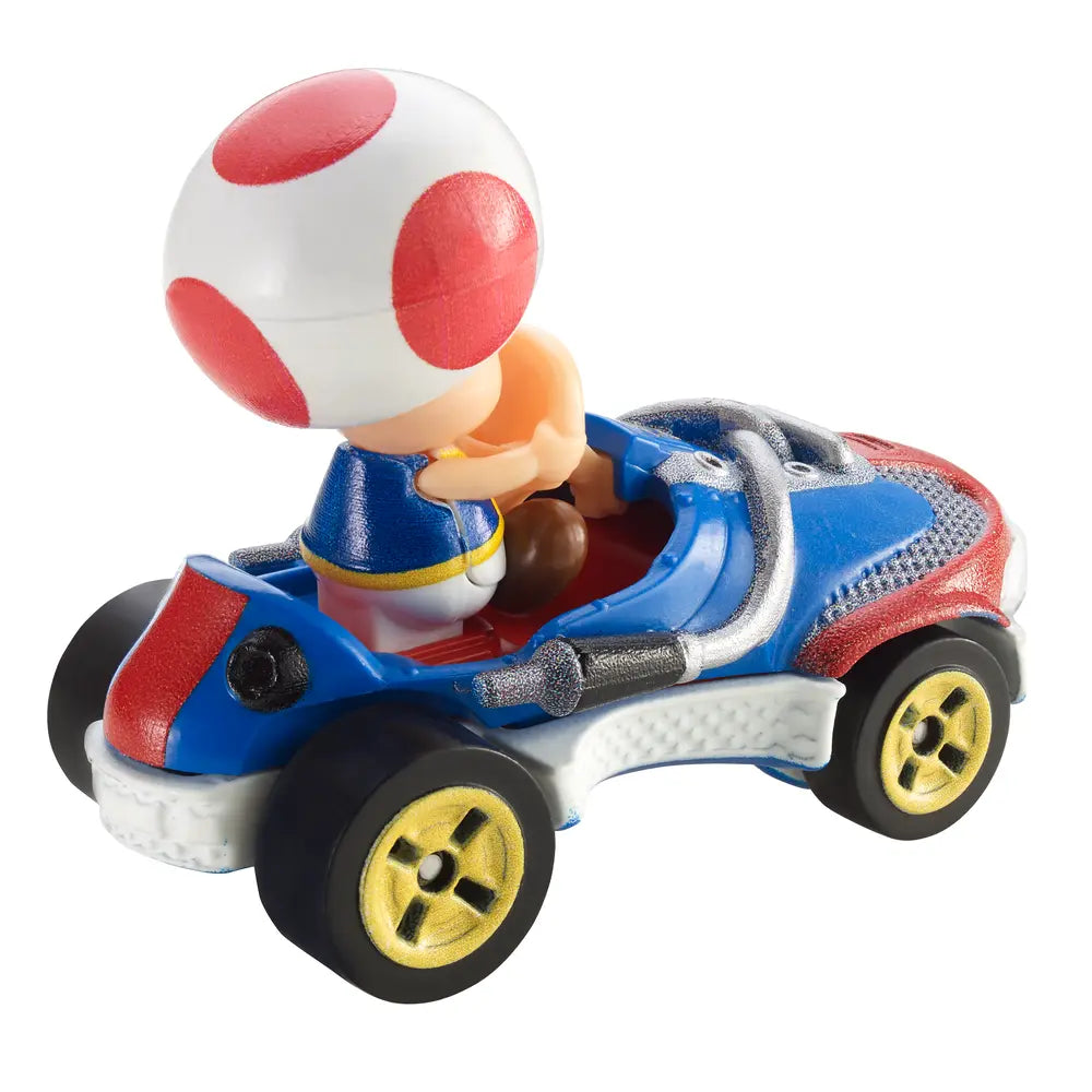 Hot Wheels Mario Kart Toad Sneeker 1:64 Vehicle Age 3+ Mattel GBG30