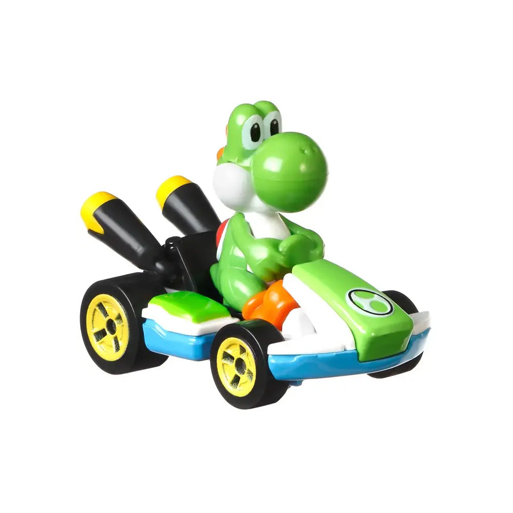 Hot Wheels Mariokart: Yoshi 1:64 Diecast Car Mattel GLP38
