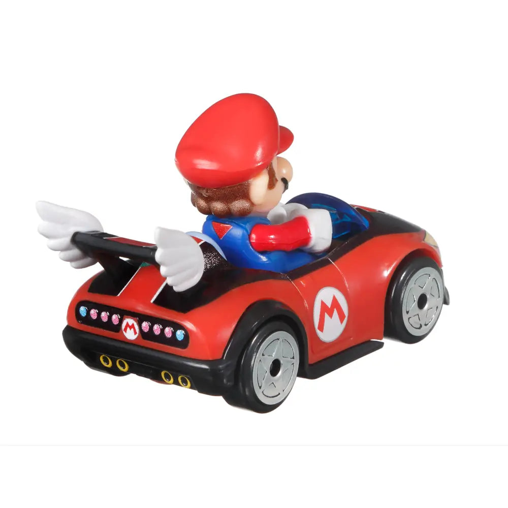 Hot Wheels Mario Kart Mario & Wild Wing 1:64 Vehicle Age 3+ Mattel GRN17