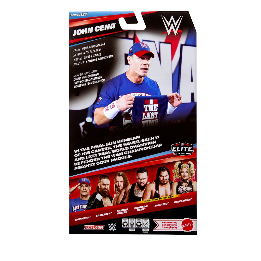 WWE Elite Collection John Cena 6" Figure - Series 127 Mattel JHT94