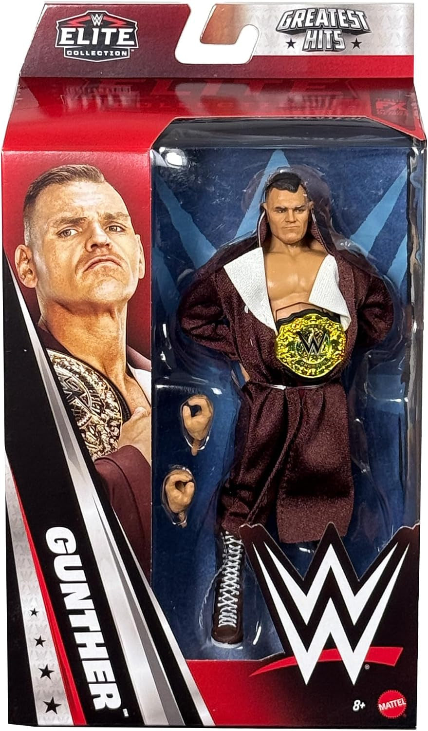 WWE Elite Collection Greatest Hits: Gunther 6" Figure Mattel JHV02