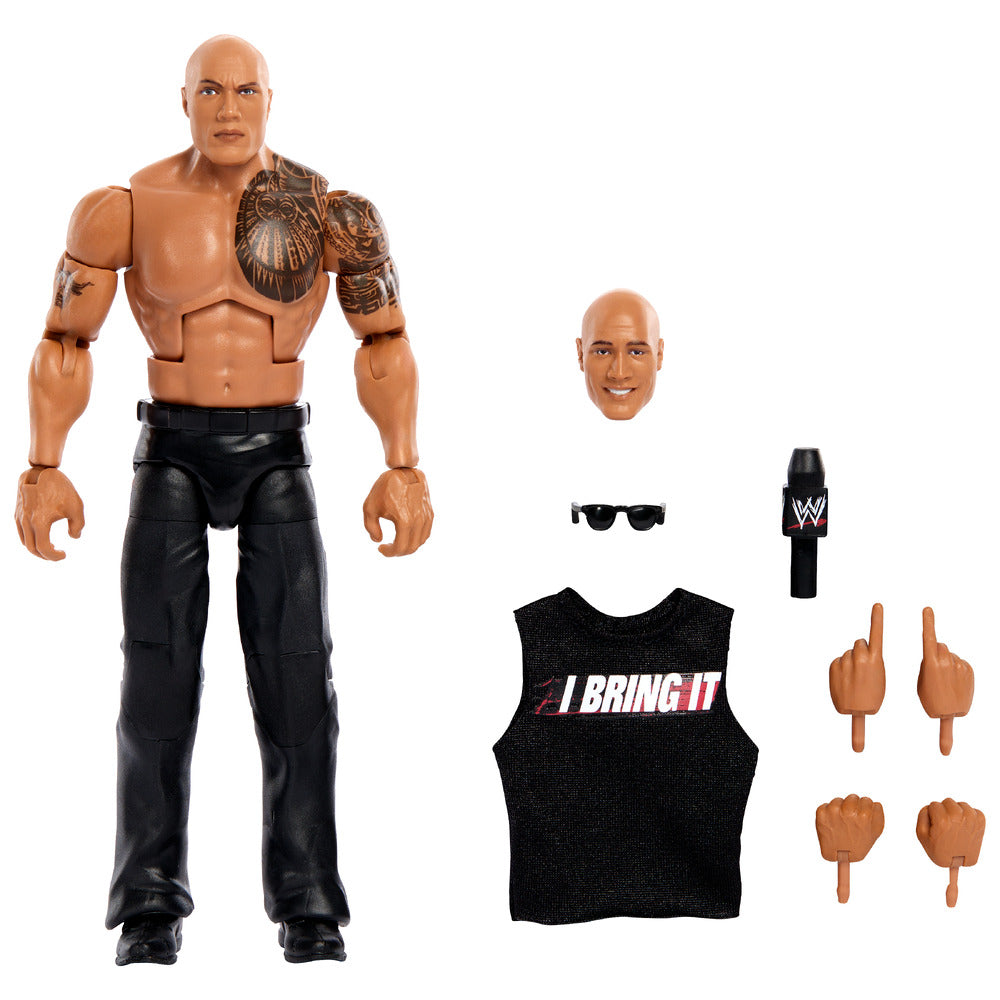 WWE Elite Collection Greatest Hits: The Rock 6" Figure Mattel JHV03