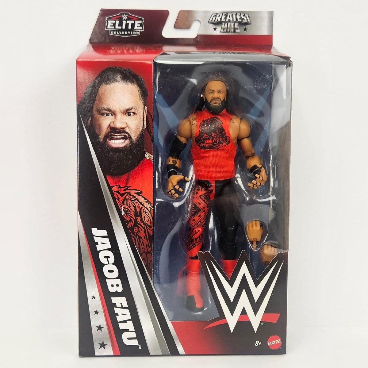 WWE Elite Collection Greatest Hits: Jacob Fatu 6" Figure Mattel JTX64