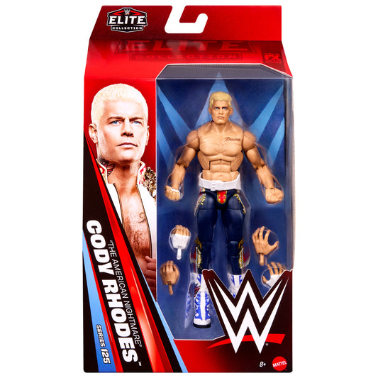 WWE Elite Cody Rhodes 6" Figure - Series 125 Mattel JHT78