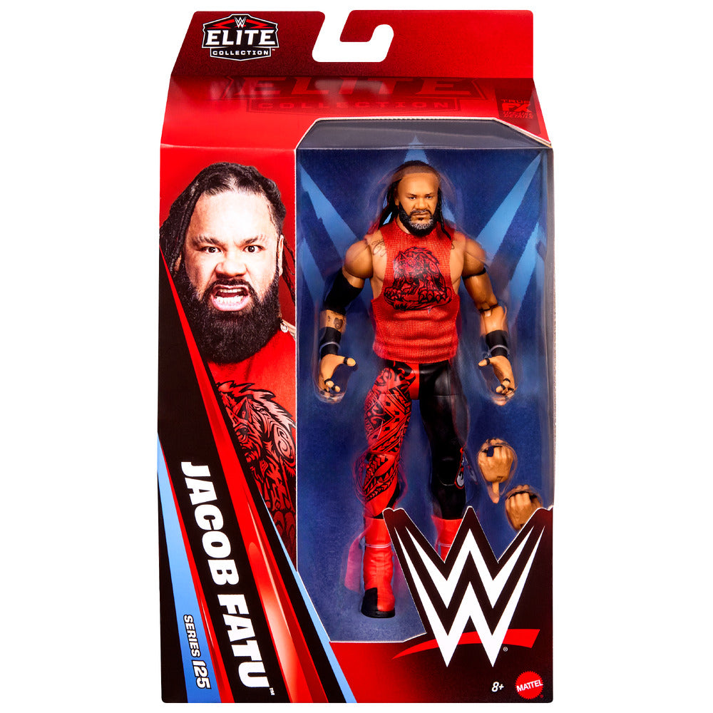 WWE Elite Jacob Fatu 6" Figure - Series 125 Mattel JHT80