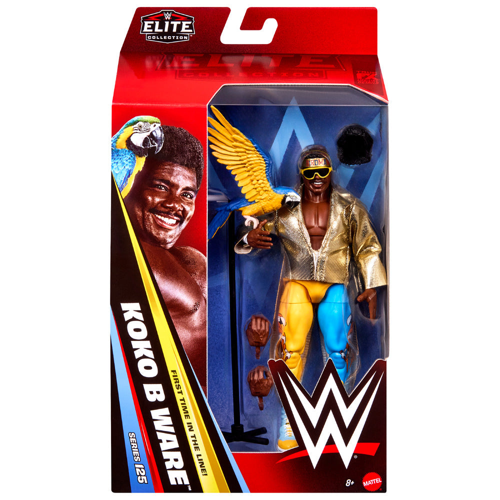 WWE Elite Koko B Ware 6" Figure - Series 125 Mattel JHT81